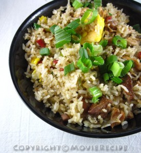 five spice chicken fried rice