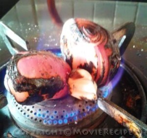flame roasted onion garlic