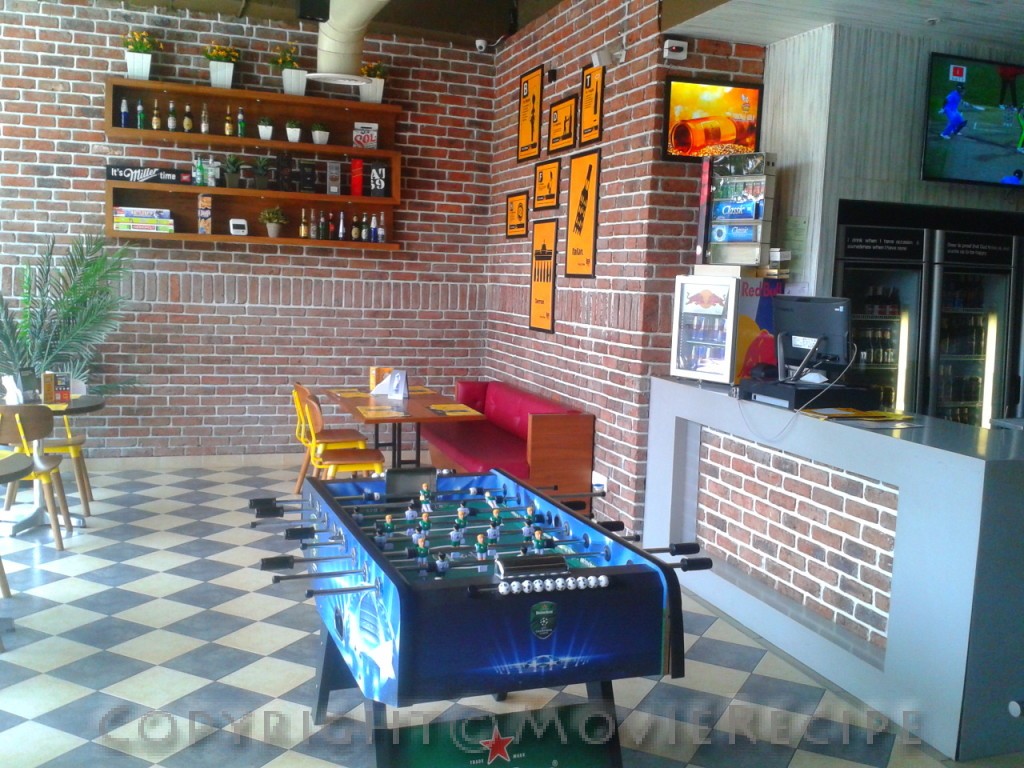 foosball at the beer cafe koregaon park