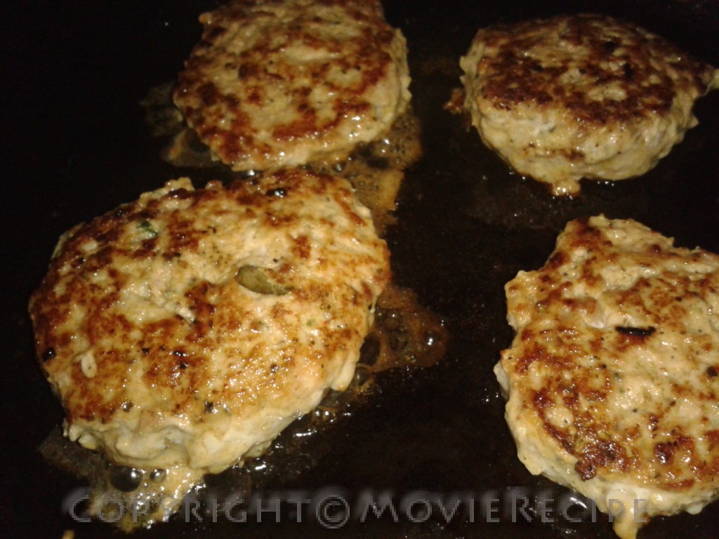 chicken on the pan
