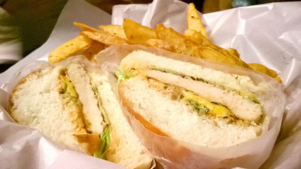Mamma Mia chicken sandwich at HRC Pune