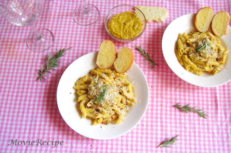 Roasted Pumpkin Bolognese Pasta