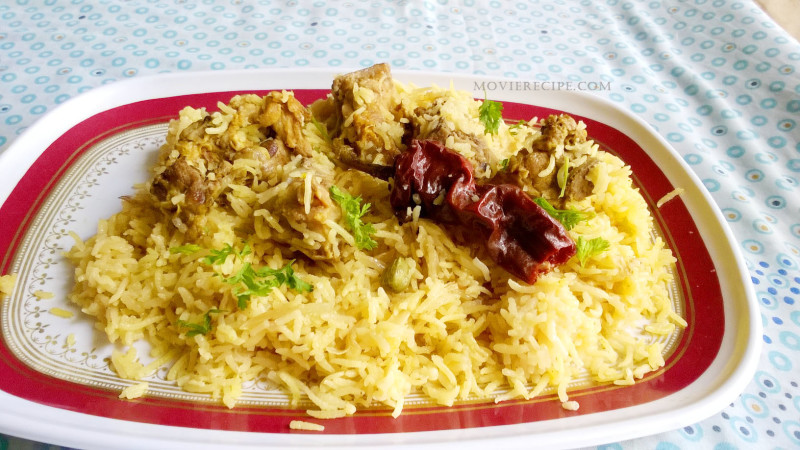 Yakhni pulao with mutton