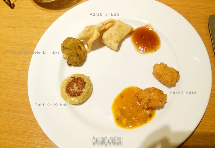 Appetizers at Navratri Bhog