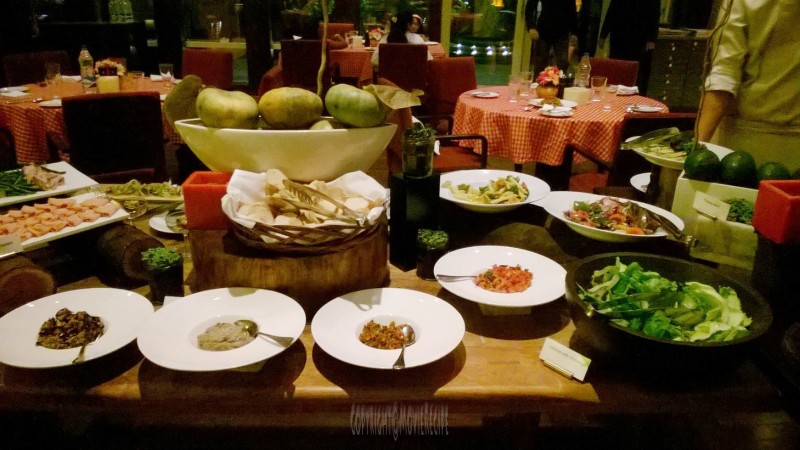 bruchetta station at La Terrazza - Hyatt Regency Pune