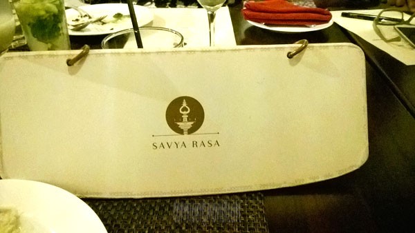savya rasa menu