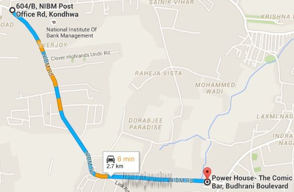 Marrakesh NIBM Road Location