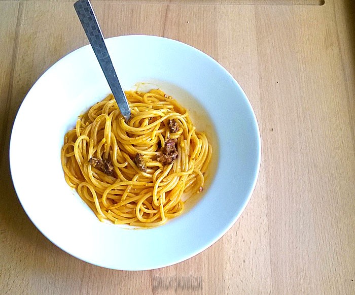 spaghetti carbonara recipe