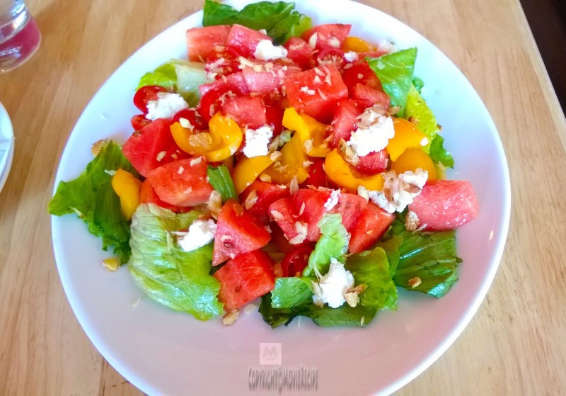 watermelon feta salad
