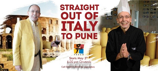 New Chef, Eraldo at Prego, Westin,, Pune