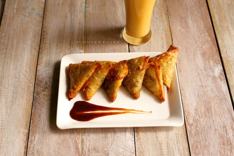 Black Beans Mexican samosa