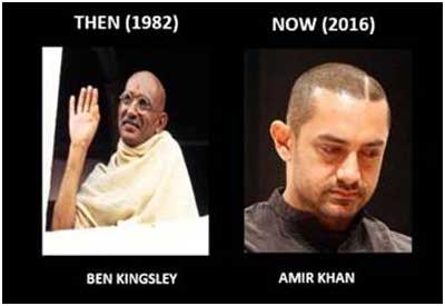Gandhi Movie Remake: Amir Khan