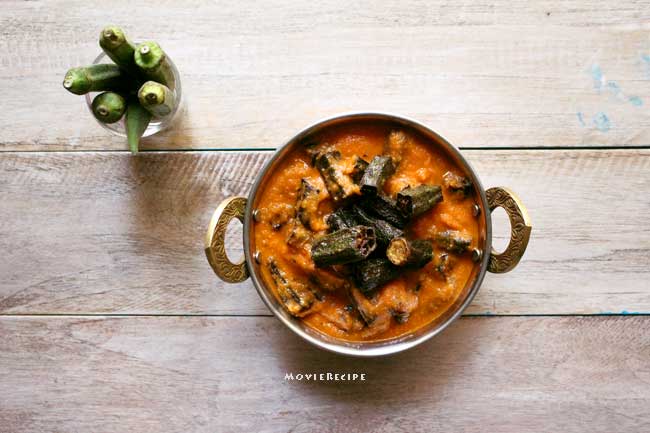 bhindi makhani recipe