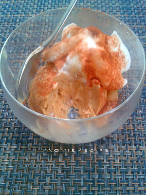 Filter coffee ice cream