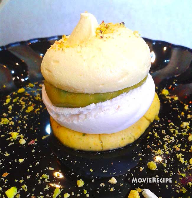 TOP Chef AXN - macaroons with guacamole