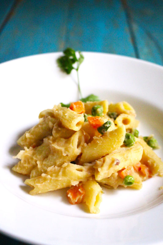 penne-white-beans vegan pasta