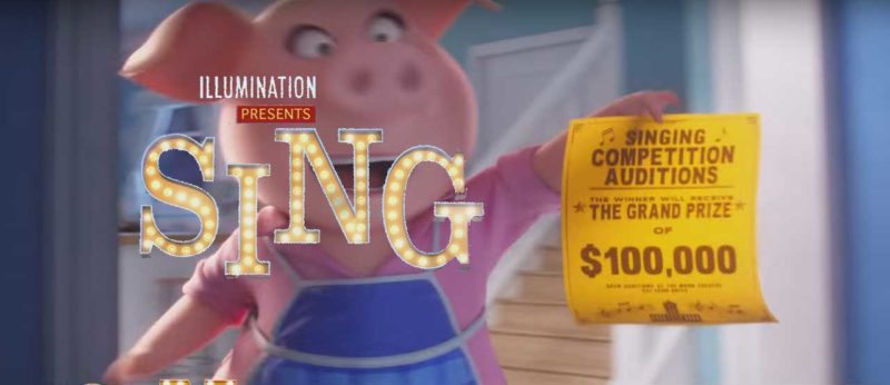 sing movie review cast story