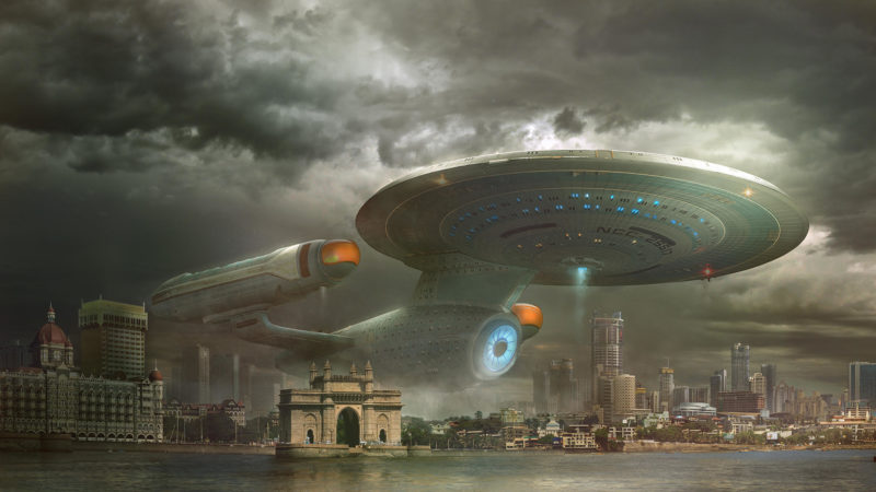 Star Trek Beyond: starship enterprise in India