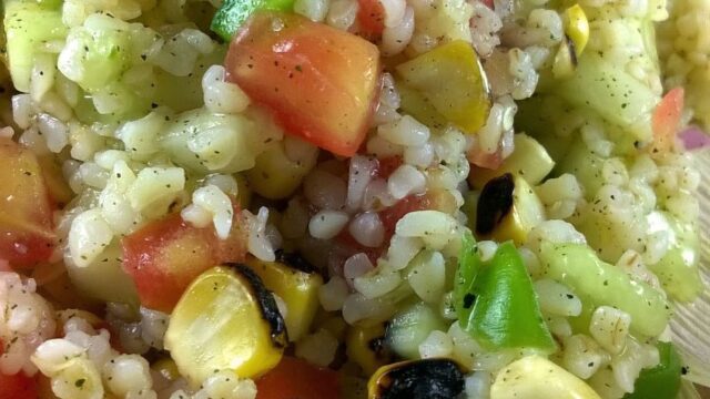 bulgar-cucumber-corn-salad