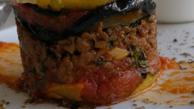 Moussaka at Euriska