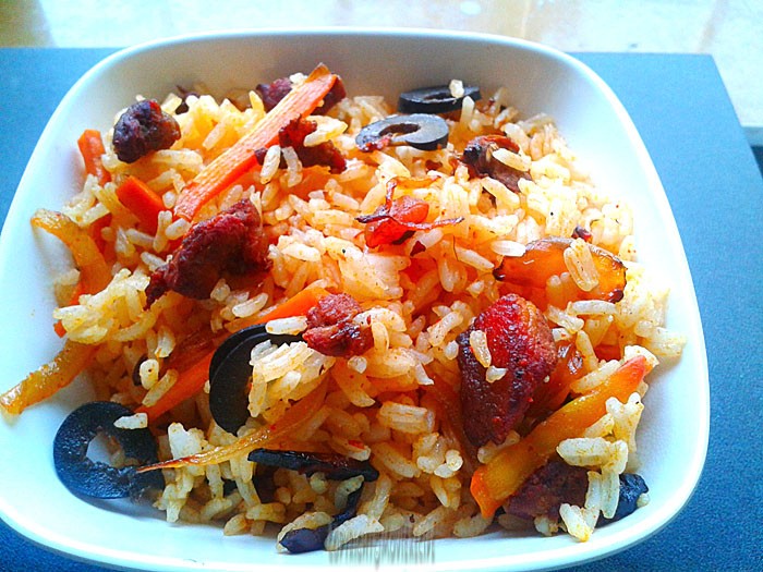 Goan Sausage Pulao