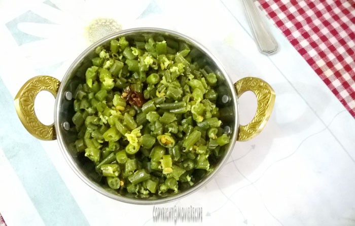 Green Beans Coconut Subzi