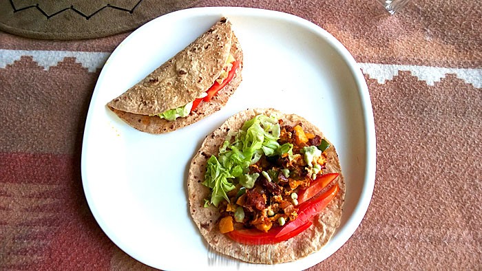 sausage tacos