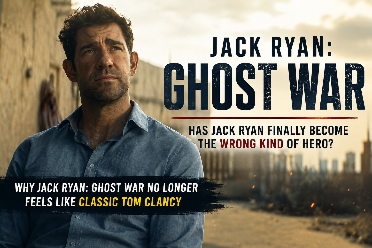 Why Jack Ryan: Ghost War No Longer Feels Like Classic Tom Clancy