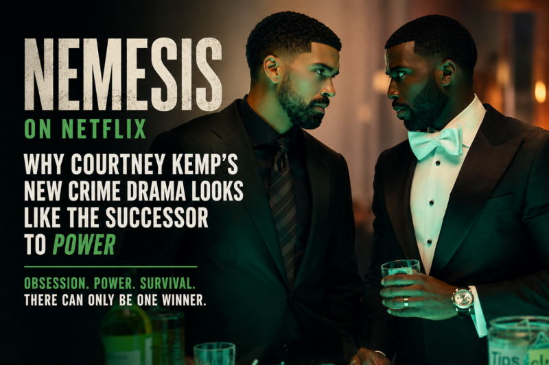 Matthew Law as Isaiah Stiles, Y’lan Noel as Coltrane Wilder in Nemesis series