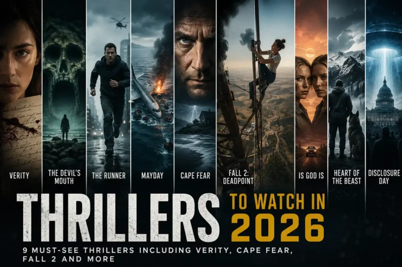 Thriller movies from 2026 you can't miss.