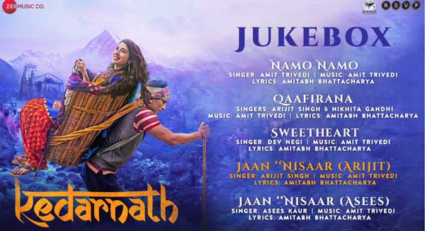 Kedarnath Music Review
