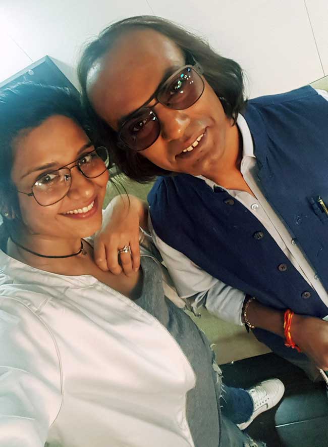 Preetisheel Singh with Nawazuddin Siddiqui