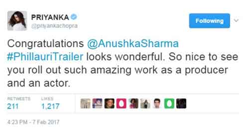 Priyanka-phillauri-Tweet