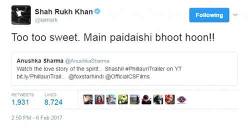 SRK-phillauri-Tweet