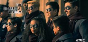 The Umbrella Academy on Netflix