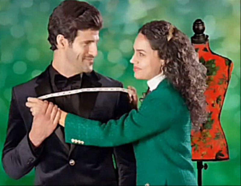 Well Suited for Christmas movie on Lifetime Channel