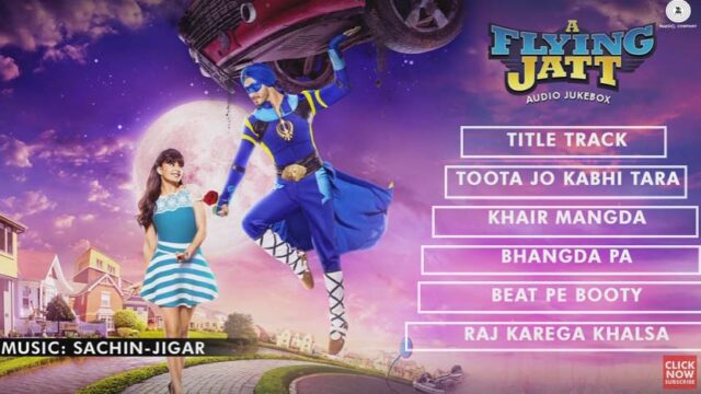 a flying jatt music review