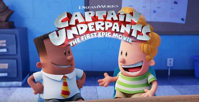captain underpants movie cast release trailer