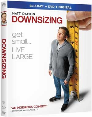 downsizing movie blu ray dvd release