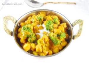 easy chickpea curry