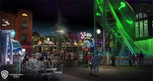 gotham city warner bros world abu dhabi