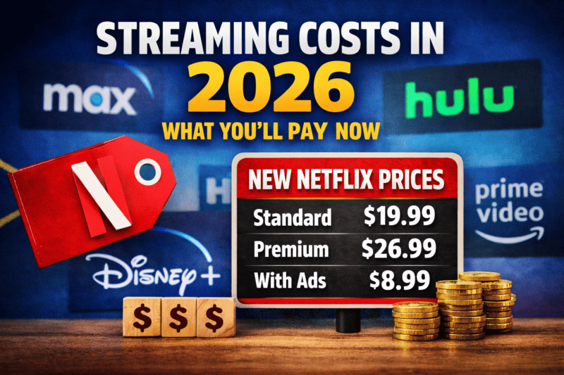 Netflix Prices Are Rising Again—Here’s What You’ll Pay in 2026