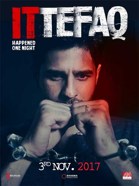ittefaq first look posters - siddhart-malhotra