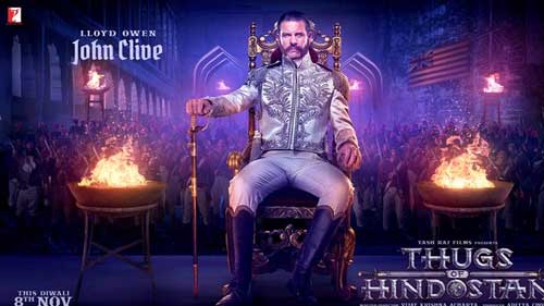 lord john clive from Thugs of Hindostan
