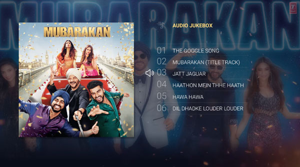 mubarakan music review