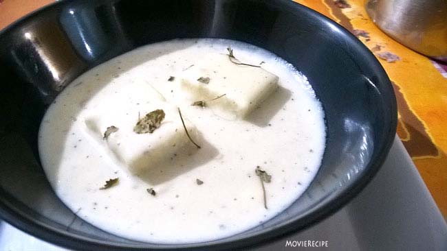 Paneer Makhmali Recipe in White Gravy