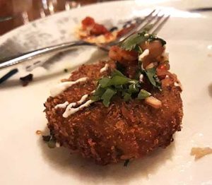 Pumpkin Burrata the great kabab factory, Kharadi