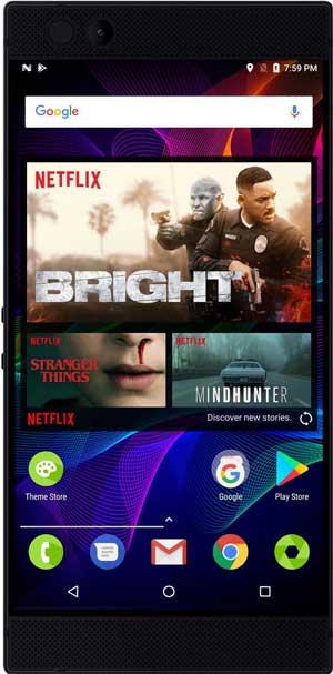 razer phone netflix hdr dolby