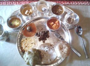shakahari thali at JW Marriott Pune