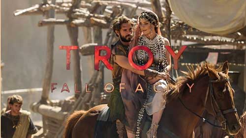 troy fall of a city cast plot wiki